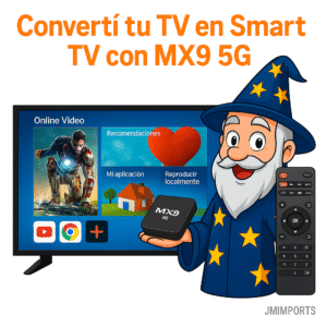 Tv Box Convierte Tv En Smart Tv Android Con Apps