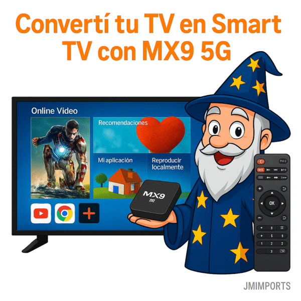 Tv Box Convierte Tv En Smart Tv Android Con Apps