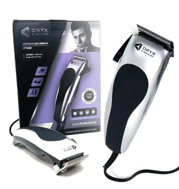 Cortadora de Cabello ORYX Profesional – Kit 10 Piezas - Imagen 4