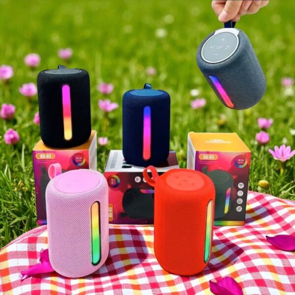 Mini Subwoofer RGB LED TF tarjeta USB altavoz Bluetooth - Imagen 2