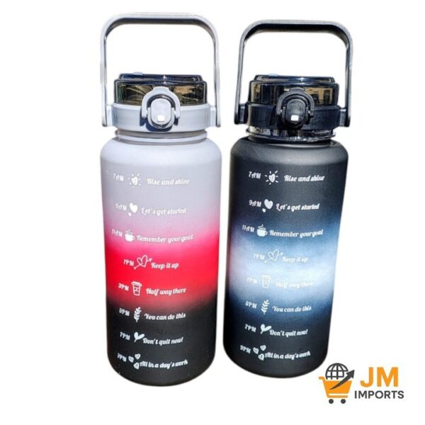 Botellas Motivacionales 3 en 1 con Marcador de Horarios - Imagen 2